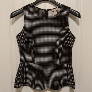 Banana Republic Polka Dot Peplum